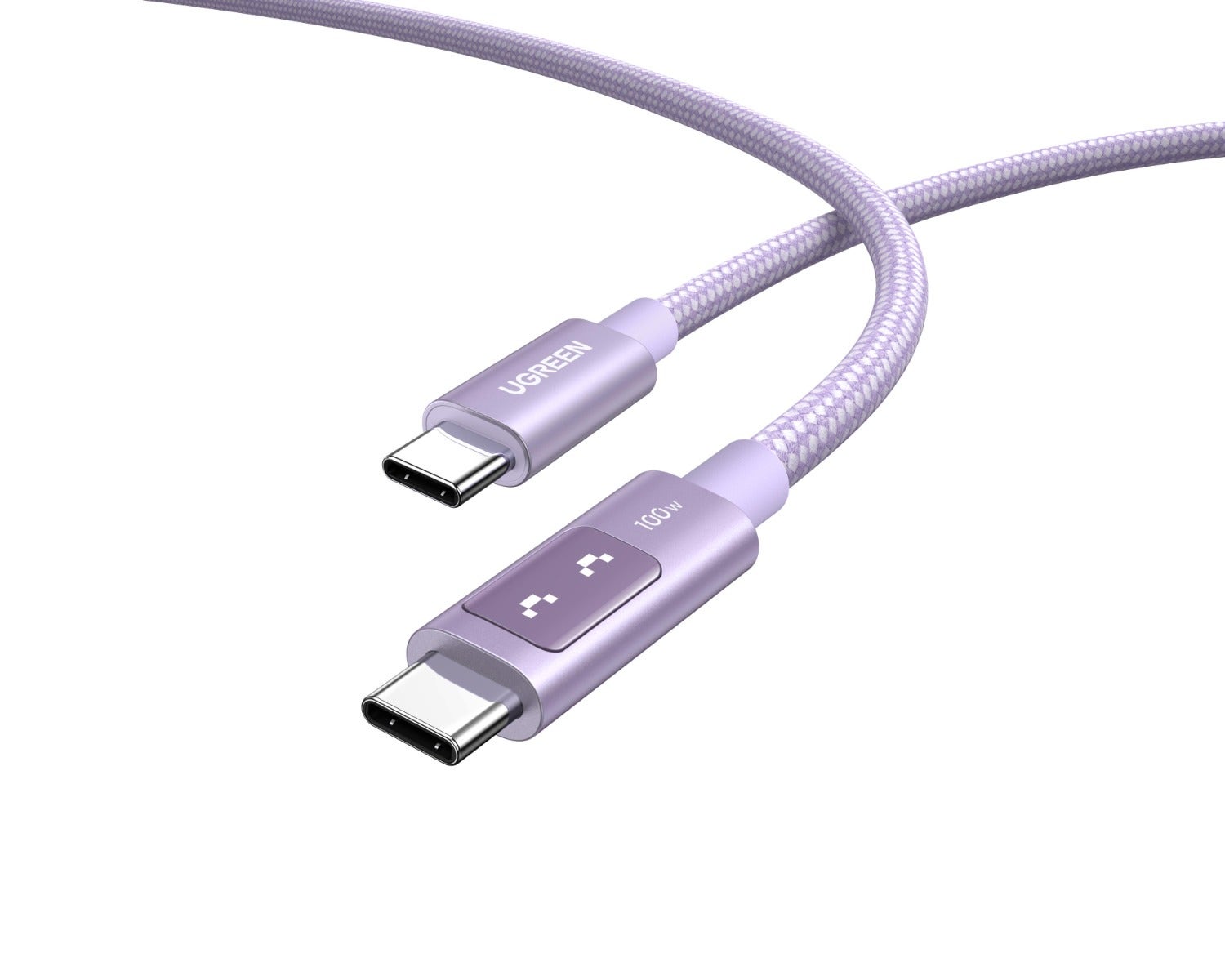 Ugreen L509 USB-C to USB-C Fast Charging Cable 1m - Purple (L509-65092)