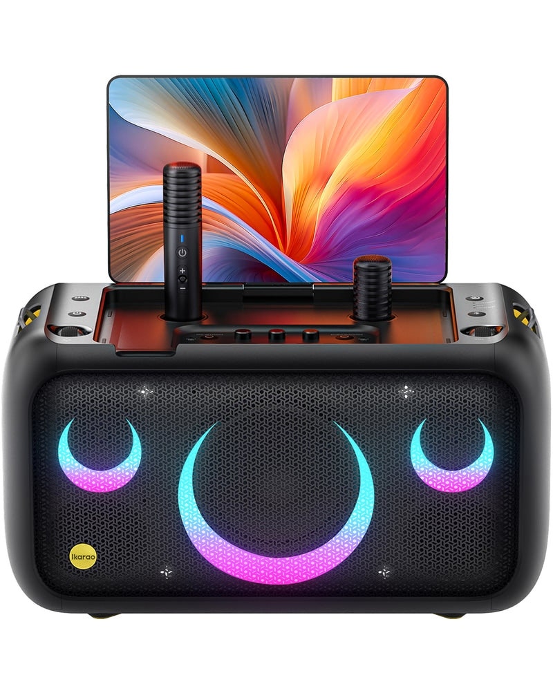 Ikarao Break X1 Smart Party Speaker 800W with Built-In 13.3" Screen and Wireless Microphone [BREAK X1]