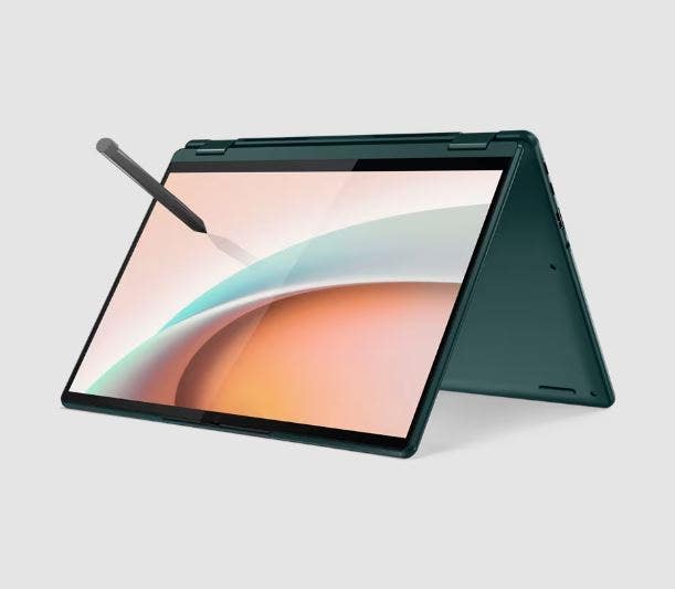 Lenovo Yoga 6 AMD Ryzen7-5700U 16GB RAM 512GB SSD Integrated AMD Radeon Graphics 13.3" Laptop, Blue (YOGA6-82UD009NAX)