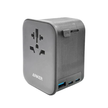 Anker Nano Travel Adapter (4-in-1, 65W) Black (ANK-A9213K12)