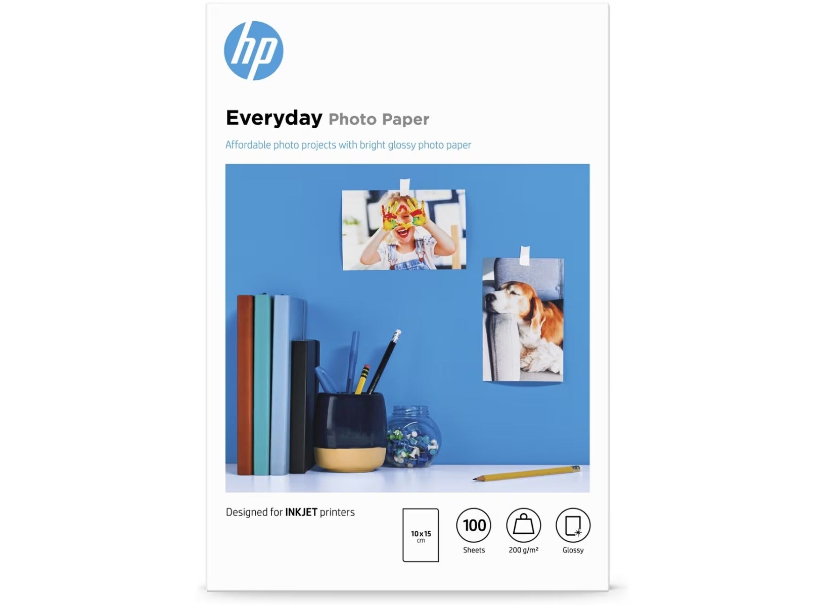 HP Everyday Photo Paper Glossy 10 x 15 cm 100 sheets