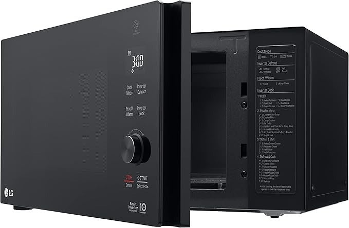 LG Microwave Oven 42 Liters - Black (MH8265DIS) - Image 4