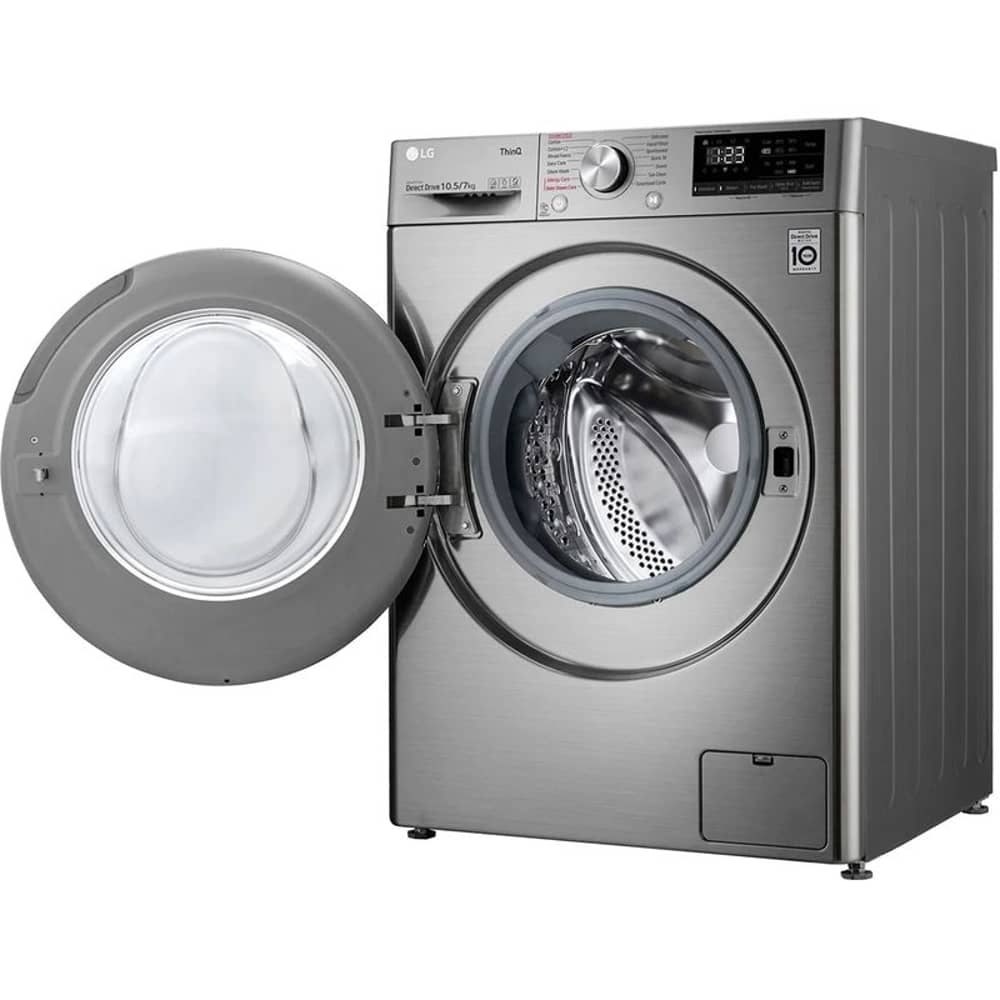 LG Vivace Washer Dryer Combo 10/7 kg - Silver (F4V5RGP2T) - Image 5