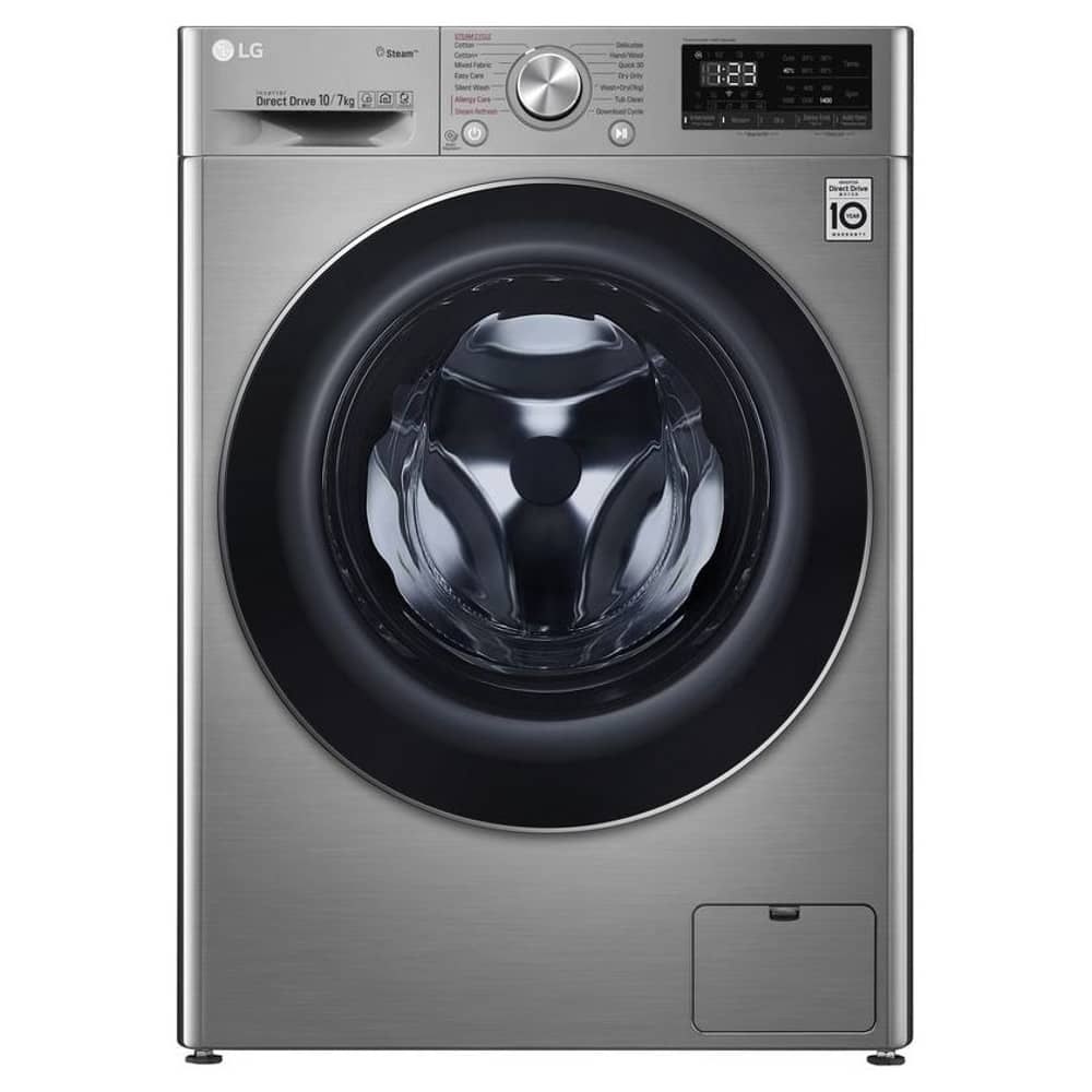 LG Vivace Washer Dryer Combo 10/7 kg - Silver (F4V5RGP2T)