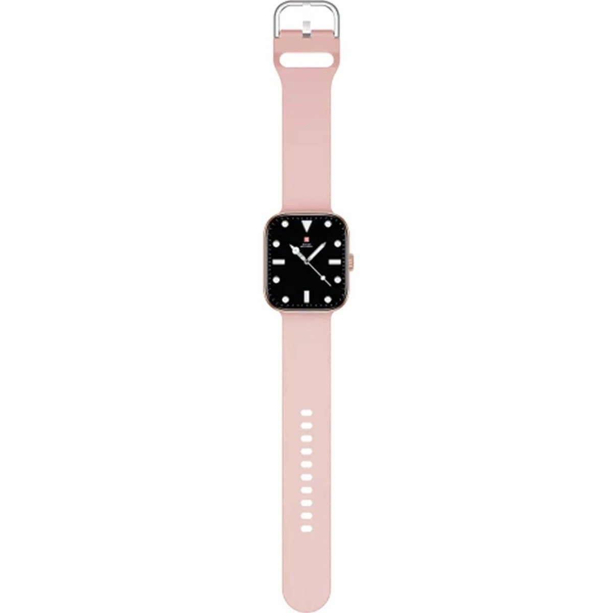 Swiss Military ALPS4 Smartwatch Silver Frame Pink Silicon Strap + Swiss Military TWS Victor 5 - White (SM-BD-WCH-ALPS4-PNK-VICTOR5-WH) - Image 5