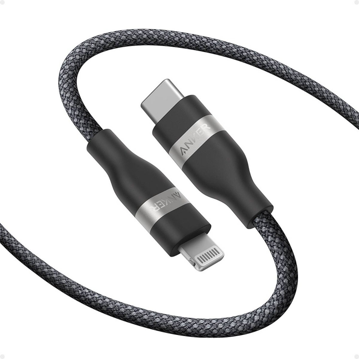 Anker USB-C To Lightning Cable 1.8m - Black (A82B2012)