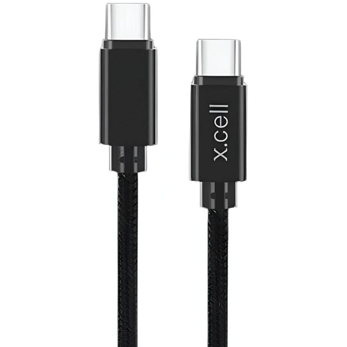 Xcell 30W USB-C to USB-C Cable 1 Meter - Black (XL-CB-30W-CC-1M-BLK)