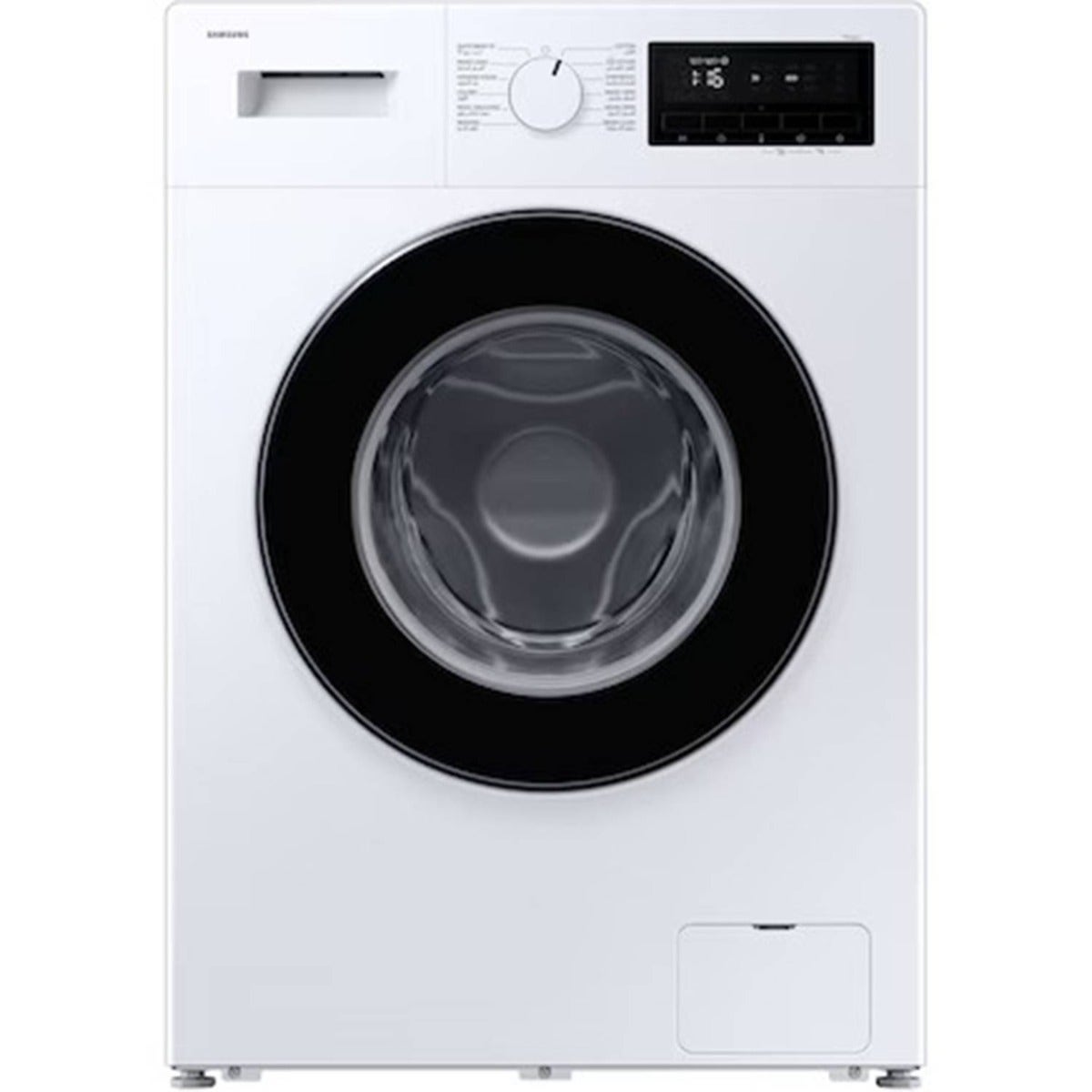 Samsung Front Load Washer 8 kg - White (WW80FG3M05AWGU)