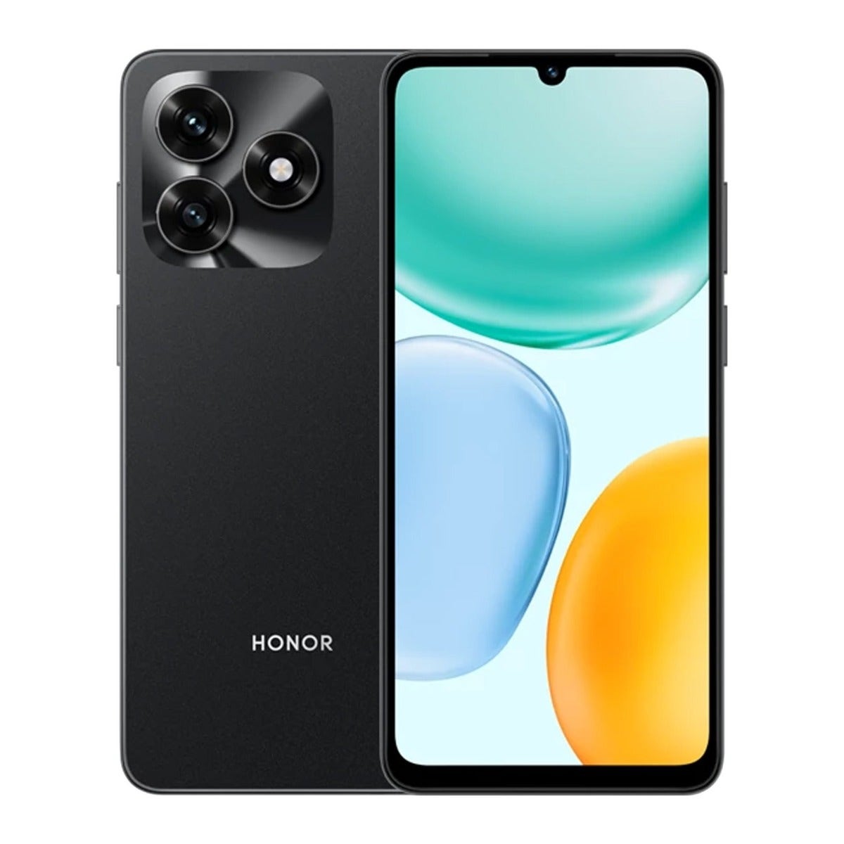 Honor X5C Plus 4GB 4G Smartphone, Midnight Black, 128 GB
