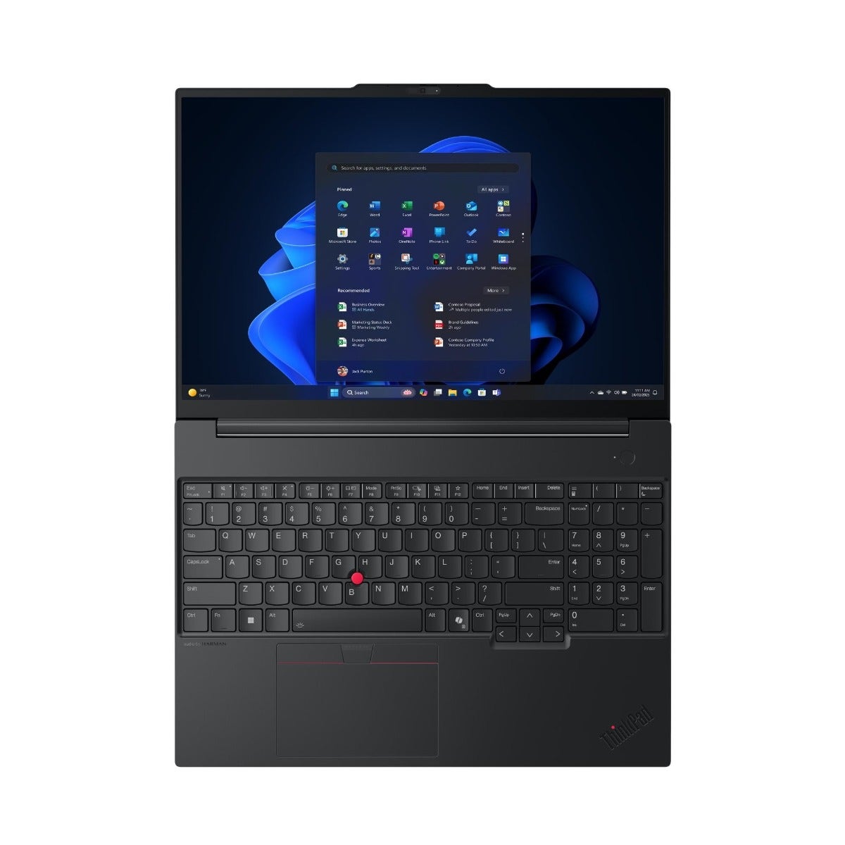 Lenovo ThinkPad E16 Gen 3 Intel Core Ultra 7 258V 32GB 1TB Intel Arc 16" WUXGA Windows 11 Pro Laptop – Black (EDGE16-22AY0002GR+ANC) - Image 6