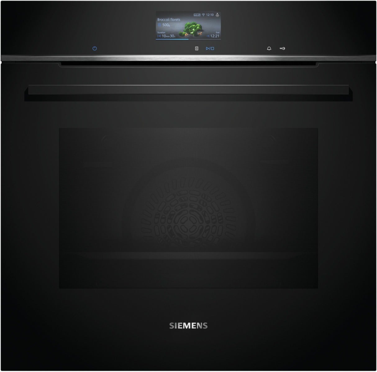 Siemens iQ700 Built-in Microwave Oven 71 Liters - Black (HB776GKB1M)