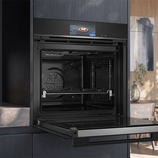 Siemens iQ700 Built-in Microwave Oven 71 Liters - Black (HB778GNB1M) - Image 5