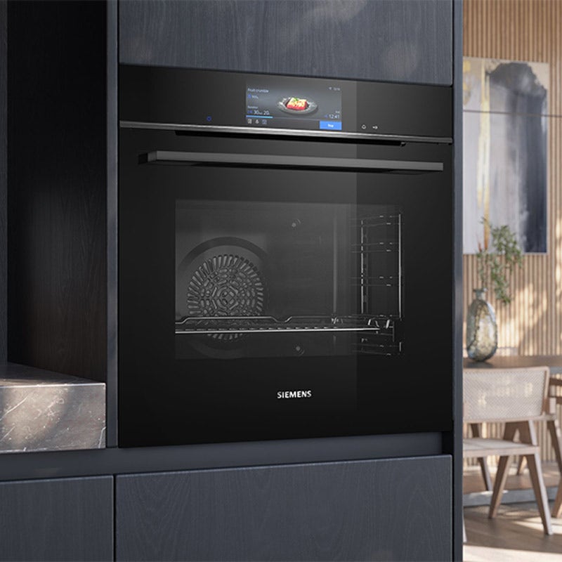 Siemens iQ700 Built-in Microwave Oven 71 Liters - Black (HB778GNB1M) - Image 3