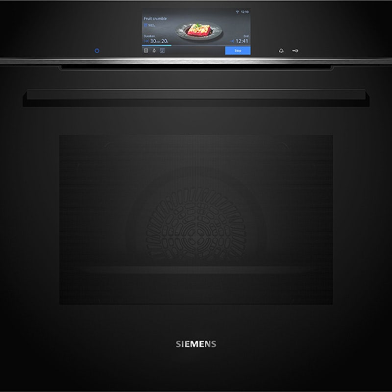 Siemens iQ700 Built-in Microwave Oven 71 Liters - Black (HB778GNB1M)