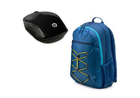 HP 200 MOU+ 1LU24 Blu-Yel BP Value Bundle
