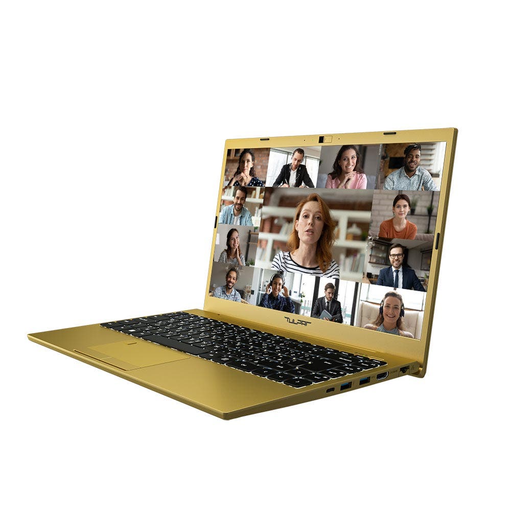 Tulpar H4 V5.1 Intel Core i5-1235U 16GB RAM 512GB SSD Intel Iris Xe (80EU) Graphics 14.1" Business Laptop - Gold (HUMA H4-1H4V51G) - Image 3