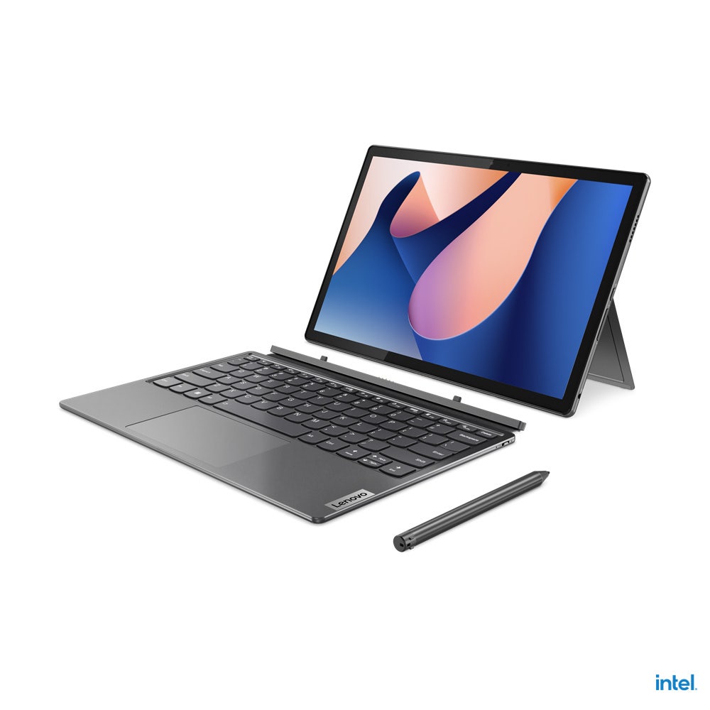 Lenovo IdeaPad Intel Core i5-1335U 8GB RAM 512GB SSD Integrated Intel Iris Xe Graphics 12.4" Convertible Laptop - Storm Grey (DUET5-83B30042AX) - Image 4