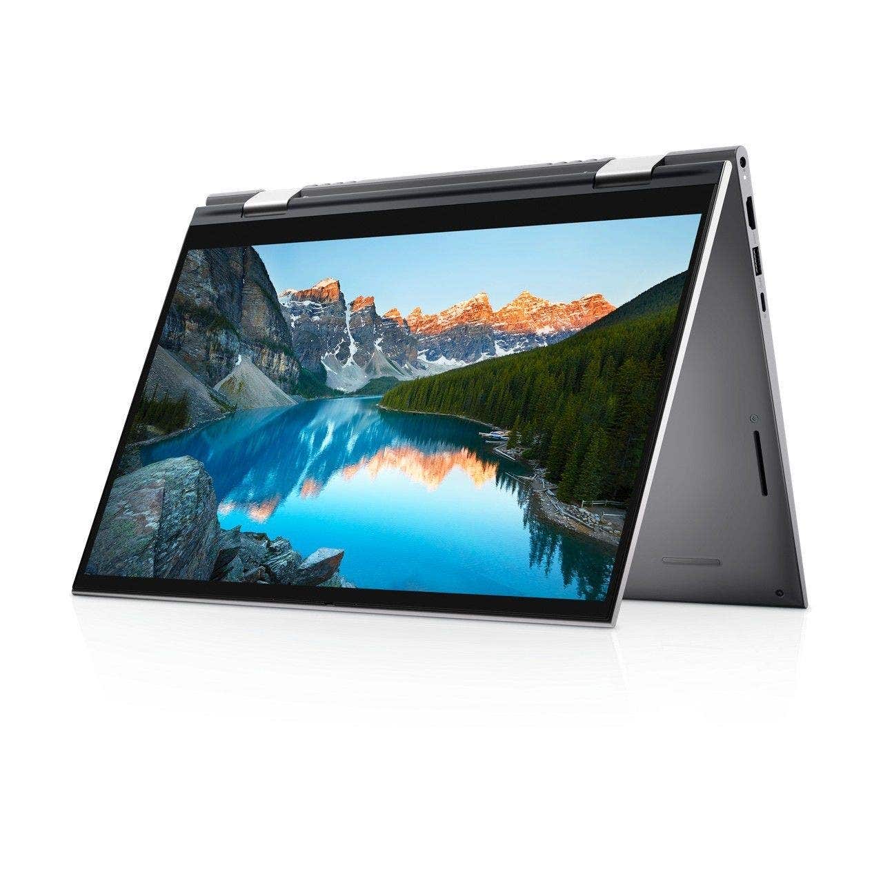 Dell inspiron 5410 - 2in1, Core i5-1155G7, 8GB RAM, 512GB SSD, Nvidia GeForce MX350 2GB Graphics, 14" FHD Convertible Laptop, Silver