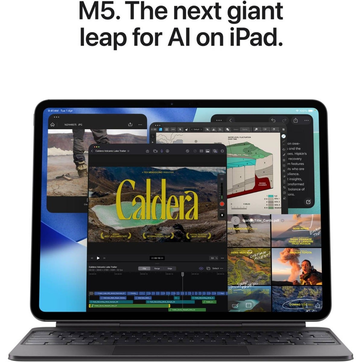 Apple 11-inch iPad Pro (2025) M5 Chip Wi‑Fi with Standard Glass, Space Black, 512 GB - Image 4