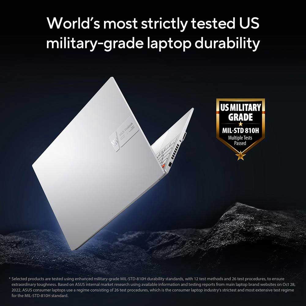 ASUS Intel Core i9-13900H 16GB 512GB NVIDIA GeForce RTX 4050 6GB Graphics 15.6" Ultrabook - Quiet Blue (K6502VU-OLEDI9B) - Image 4