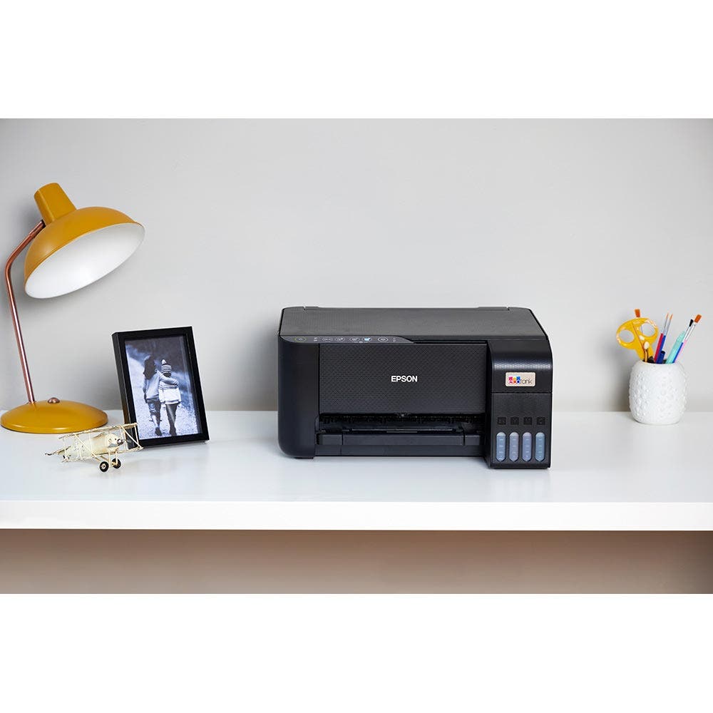 EPSON EcoTank L3251 Home ink tank printer A4, colour, 3-in-1 printer with WiFi and Smart Panel App - Black - Image 7
