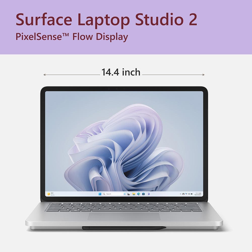 Microsoft Surface Studio 2 Intel Core i7-13700H 16GB RAM 512GB SSD Intel Iris Xe Graphics 14.4" Ultrabook - Platinum (ZRF-00013)