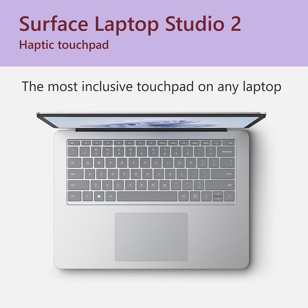 Microsoft Surface Studio 2 Intel Core i7-13700H 16GB RAM 512GB SSD Intel Iris Xe Graphics 14.4" Ultrabook - Platinum (ZRF-00013) - Image 3