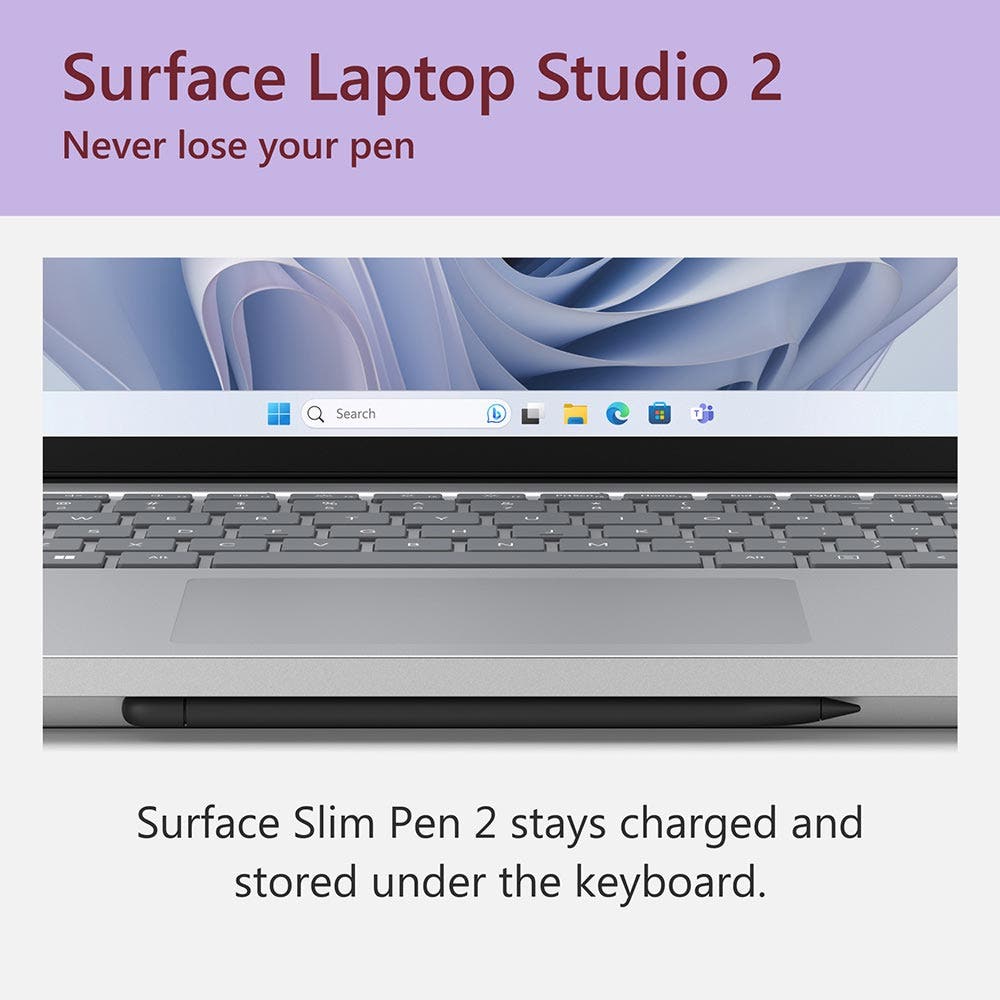 Microsoft Surface Studio 2 Intel Core i7-13700H 16GB RAM 512GB SSD Intel Iris Xe Graphics 14.4" Ultrabook - Platinum (ZRF-00013) - Image 7