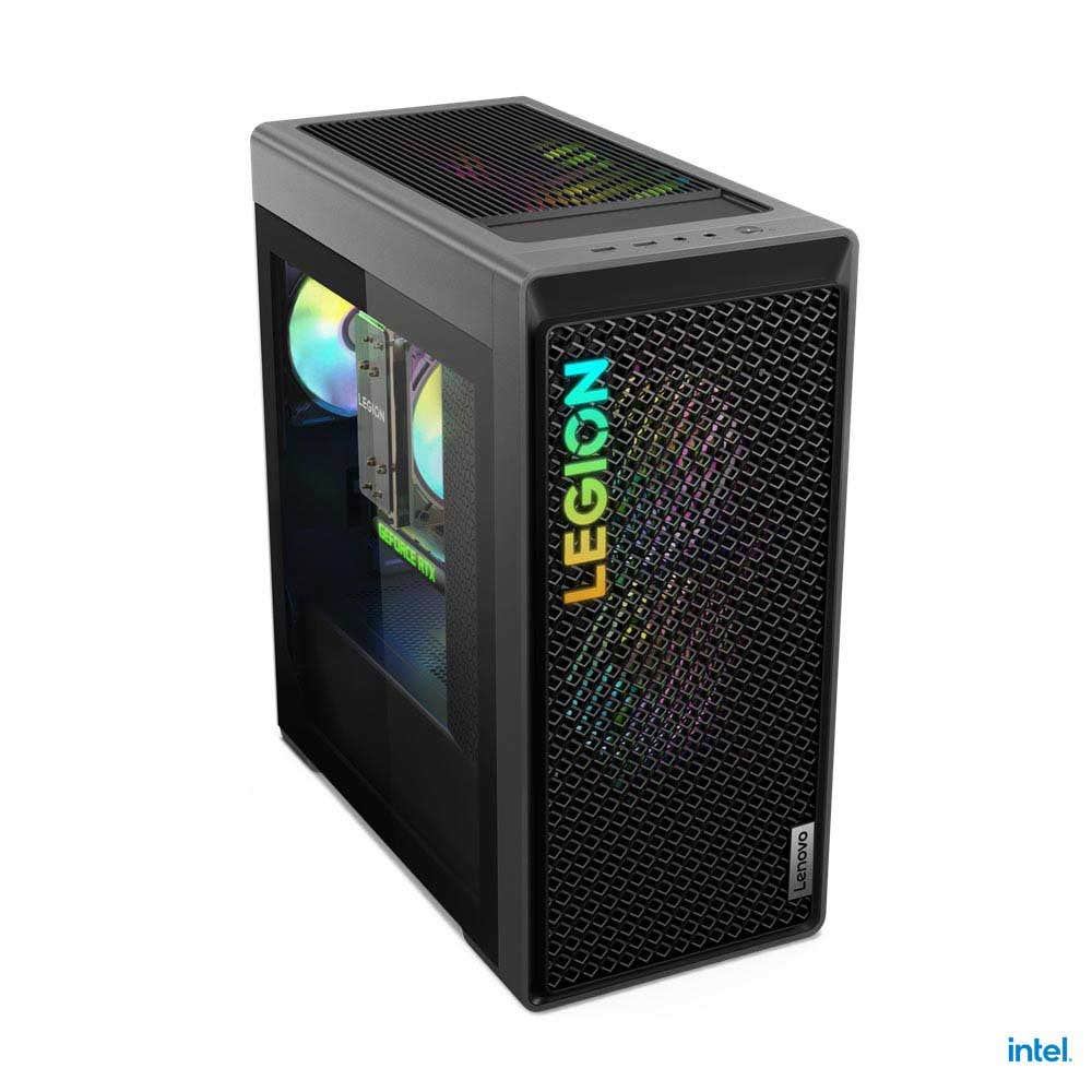 Lenovo Legion T5 90UU00FRAX Intel Core i7-14700KF 32GB RAM 1TB SSD NVIDIA GeForce RTX 4070 12GB Graphics - Storm Grey (LEGIONT5-90UU00FRAX) - Image 3