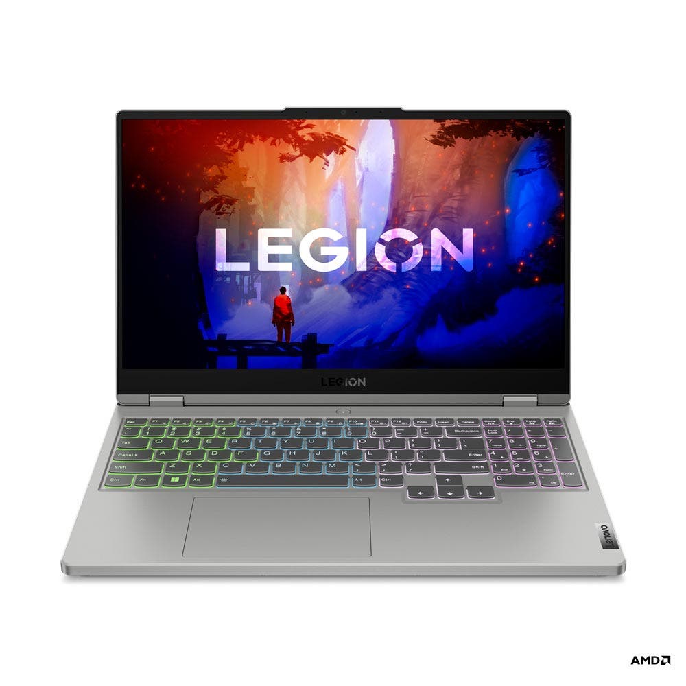 LENOVO AMD Ryzen 5 6600H 16GB RAM 512GB SSD NVIDIA GeForce RTX 3060 6GB GDDR6 Graphics 15.6" WQHD Laptop, Storm Grey (LEGION5-82RD005QAX)