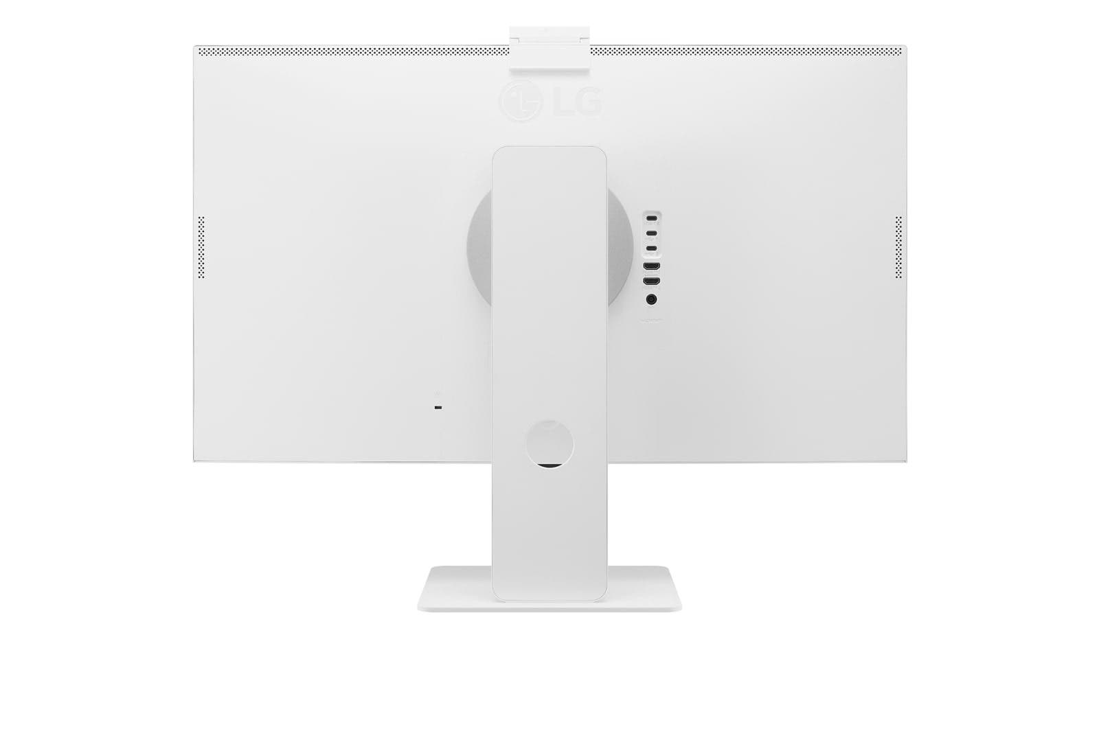 LG 32-Inch 4K UHD IPS Smart Monitor with WebOS & Webcam – White (LG-32U850SA-W) - Image 5