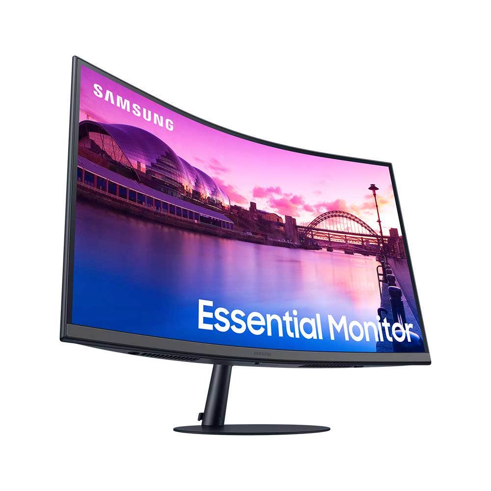 Samsung 27" FHD 4ms 75Hz Curve Monitor - Black (SM-LS27C390EAMXUE) - Image 3