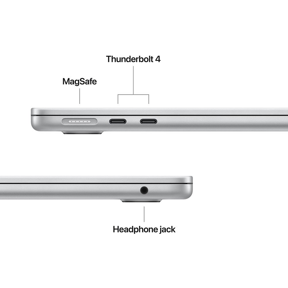 Apple MacBook Air (2026) 13-inch M5 chip with 10-core CPU and 10-core GPU, 16GB RAM, 1TB SSD Arabic – Silver (MDH84AB/A) - Image 6