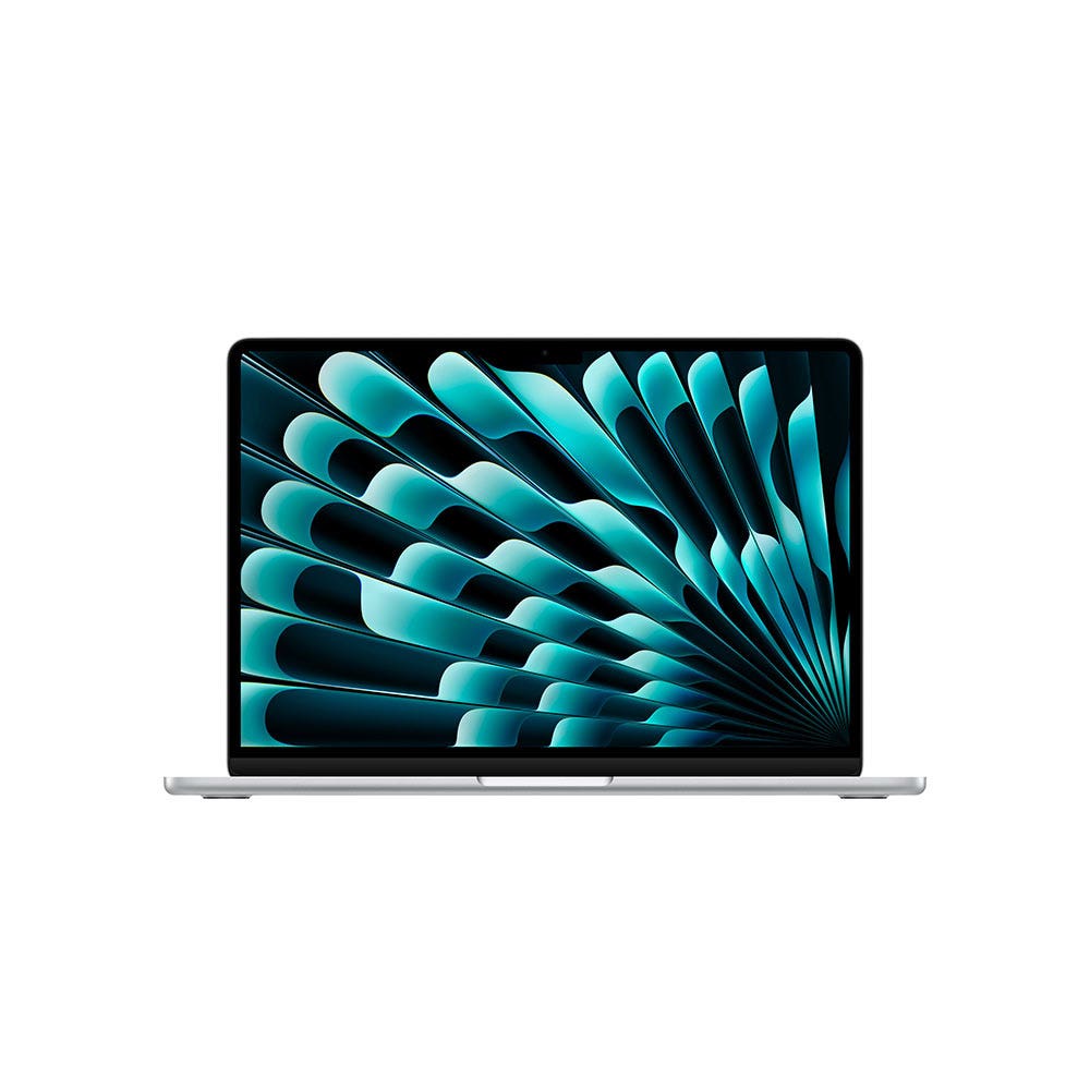 Apple MacBook Air (2025) 13-inch M4 chip with 10-core CPU and 10-core GPU, 16GB RAM, 512GB SSD Arabic - Silver
