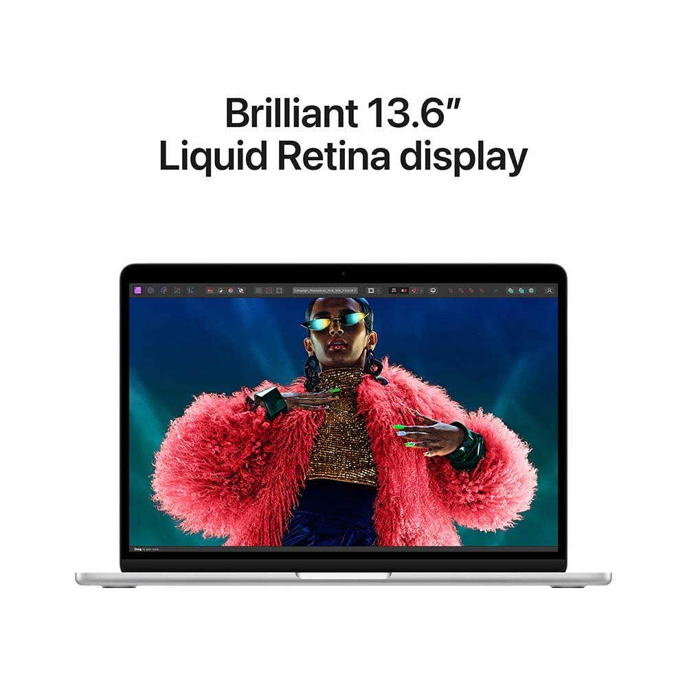Apple MacBook Air 13", M3 chip with 8-core CPU and 8-core GPU, 8GB, 256GB SSD - Silver ,English - Image 6