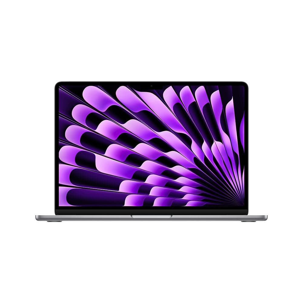 Apple 13-inch MacBook Air With Apple M3 chip with 8-core CPU and 8-core GPU, 16GB RAM 256GB SSD Arabic - Space Grey [MC8G4AB/A]