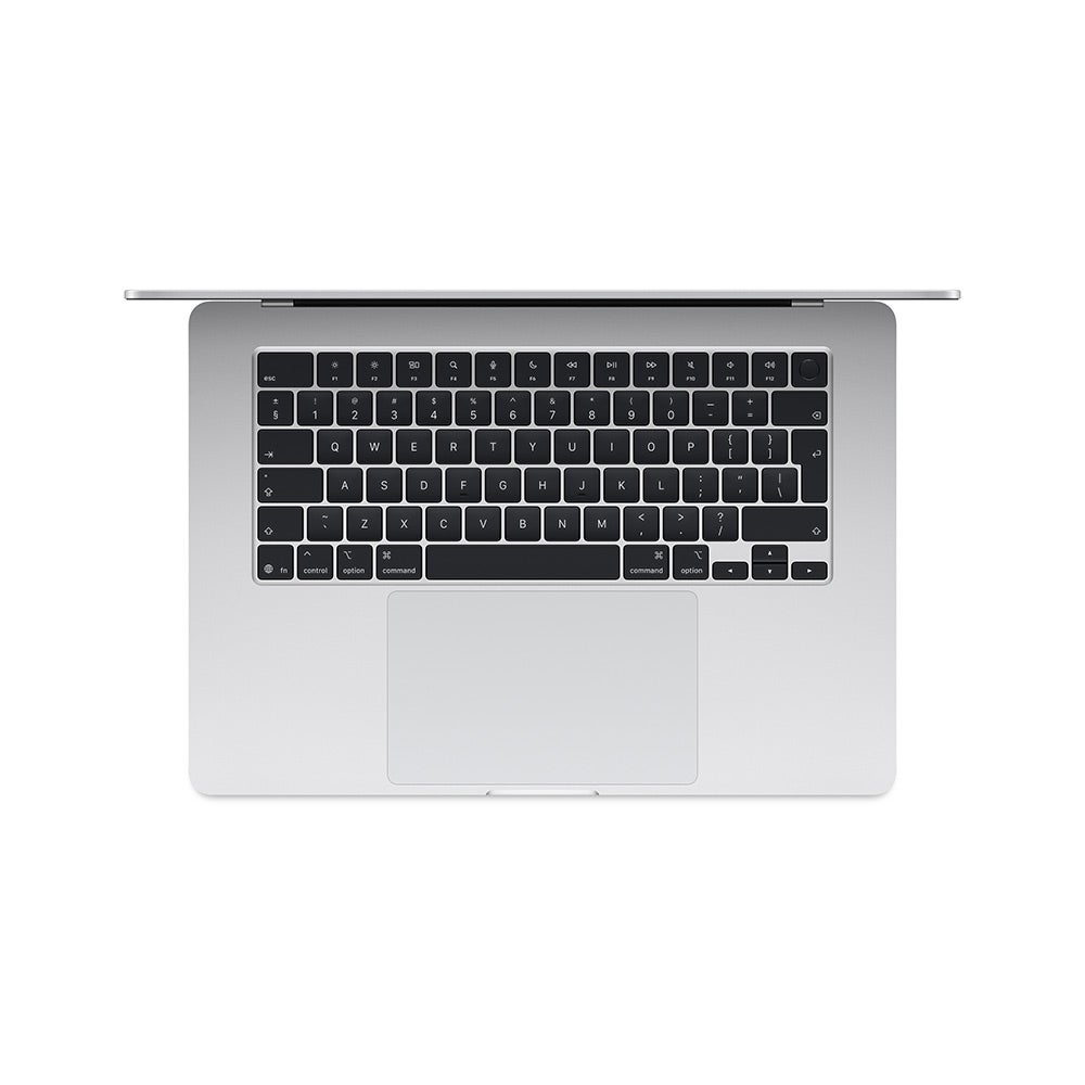Apple MacBook Air (2025) 15-inch M4 chip with 10-core CPU and 10-core GPU, 16GB RAM, 512GB SSD Arabic - Silver - Image 4