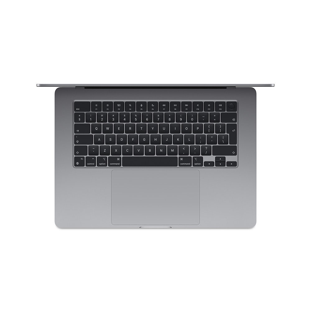 Apple MacBook Air 15", M3 chip with 8-core CPU and 10-core GPU, 8GB, 256GB SSD - Space Grey ,Arabic - Image 2