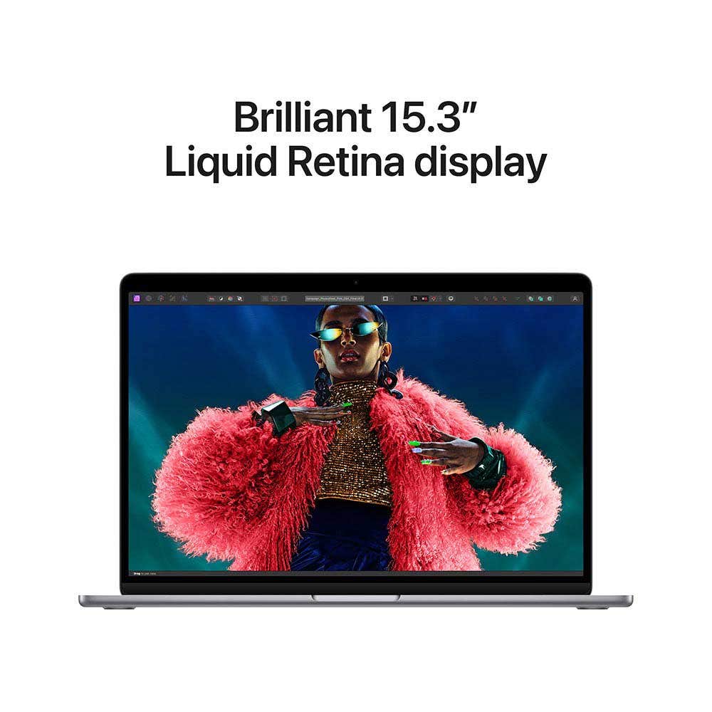 Apple MacBook Air 15", M3 chip with 8-core CPU and 10-core GPU, 8GB, 512GB SSD - Space Grey ,English - Image 5
