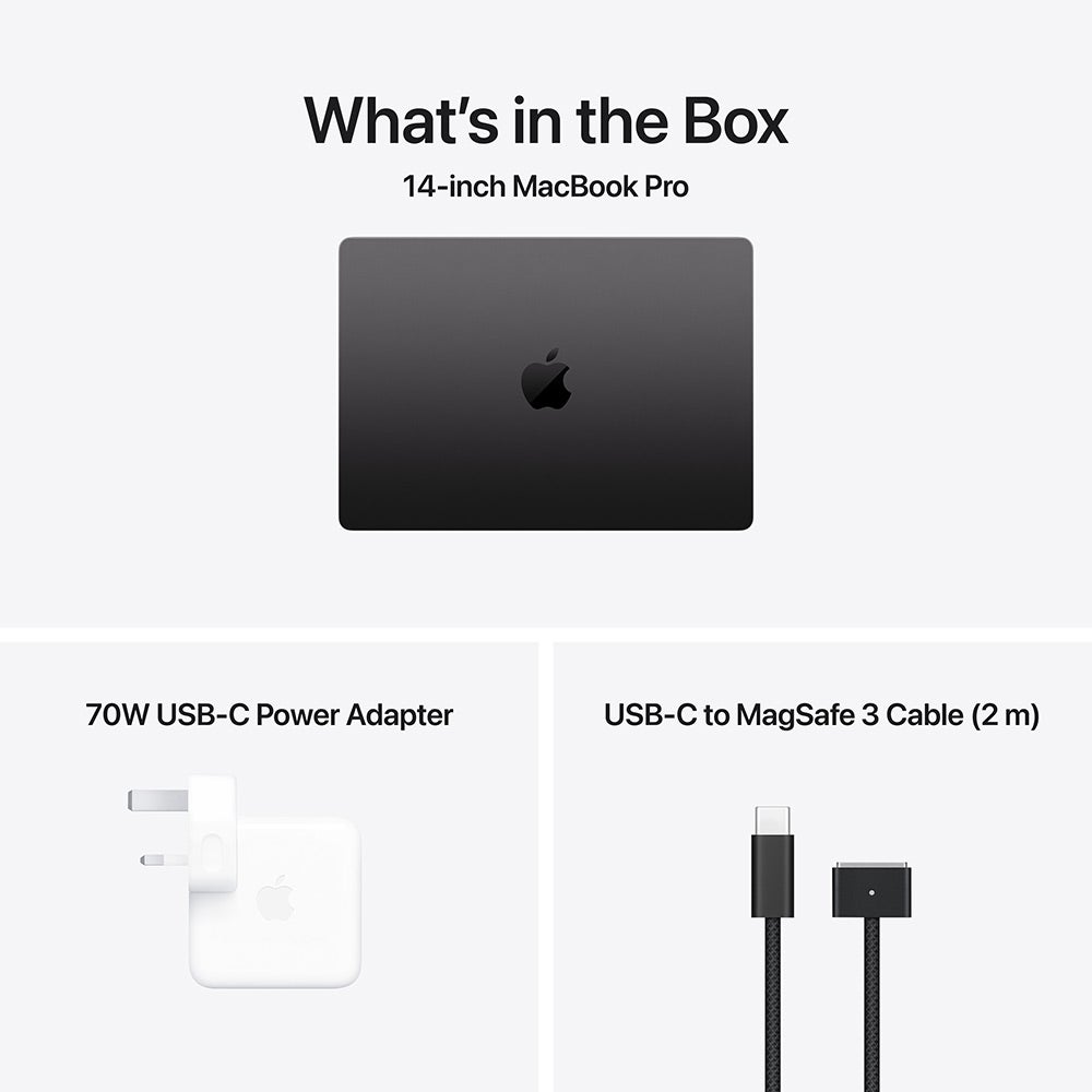 Apple MacBook Pro (2026) 14-inch M5 Max chip with 18-core CPU and 32-core GPU, 36GB RAM, 2TB SSD English – Space Black (MGDU4ZS/A) - Image 8