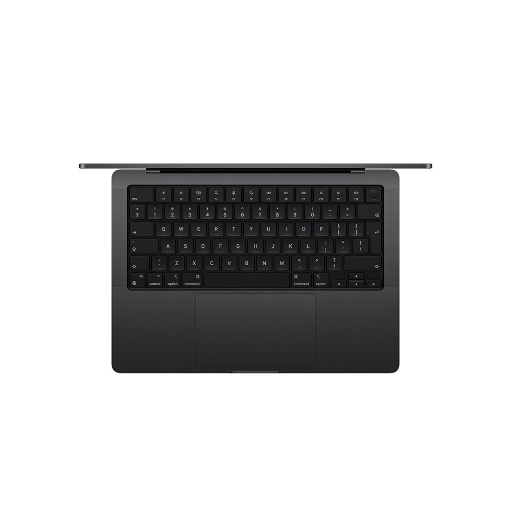 Apple Macbook Pro 14-inch (2024) - M4 Pro Chip With 14-Core CPU,20-core GPU, 24GB RAM 1TB SSD, Arabic - Space Black [MX2J3AB/A] - Image 2
