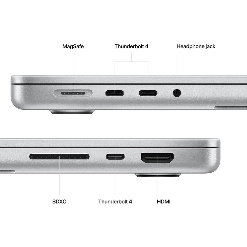 Apple MacBook Pro 14-inch (2023), Apple M2 Chip Pro 16GB RAM 1TB SSD19core GPU / macOS Ventura / English Keyboard / Silver (MPHJ3ZS/A) - Image 4