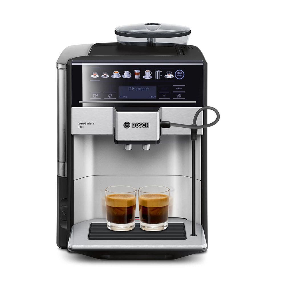 Bosch Vero Barista 600 Coffee Machine - Silver (TIS65621GB)
