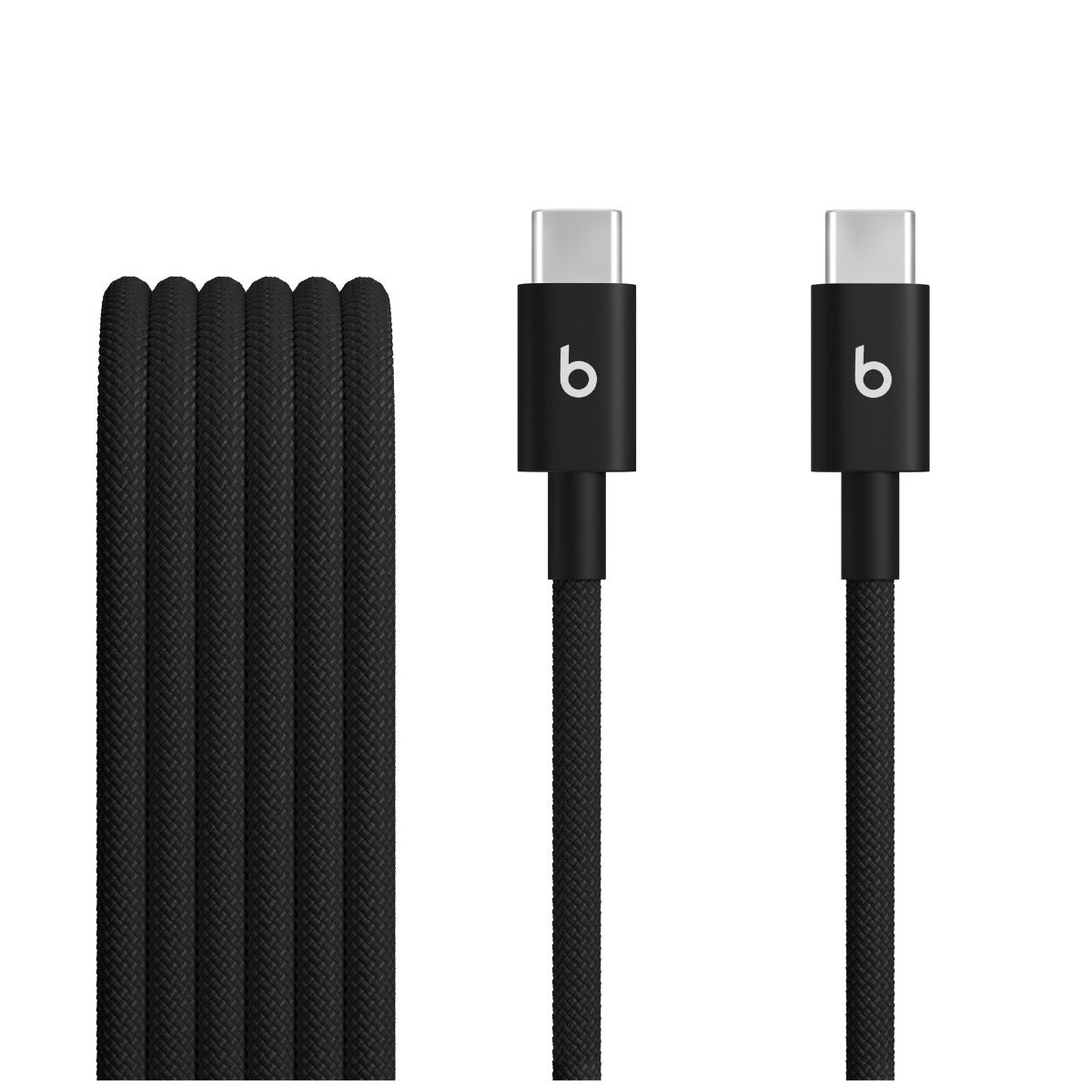 Beats Two-Pack USB-C to USB-C Woven Cables - Bolt Black (MDGC4EE/A)