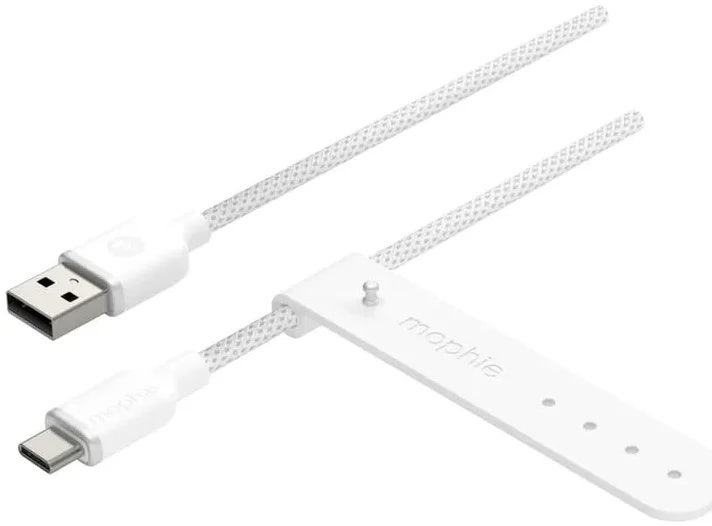 Mophie Charge Stream USB-A to USB-C Cable 1M – White (Mop Cab USBA-USBC 1M Wh)