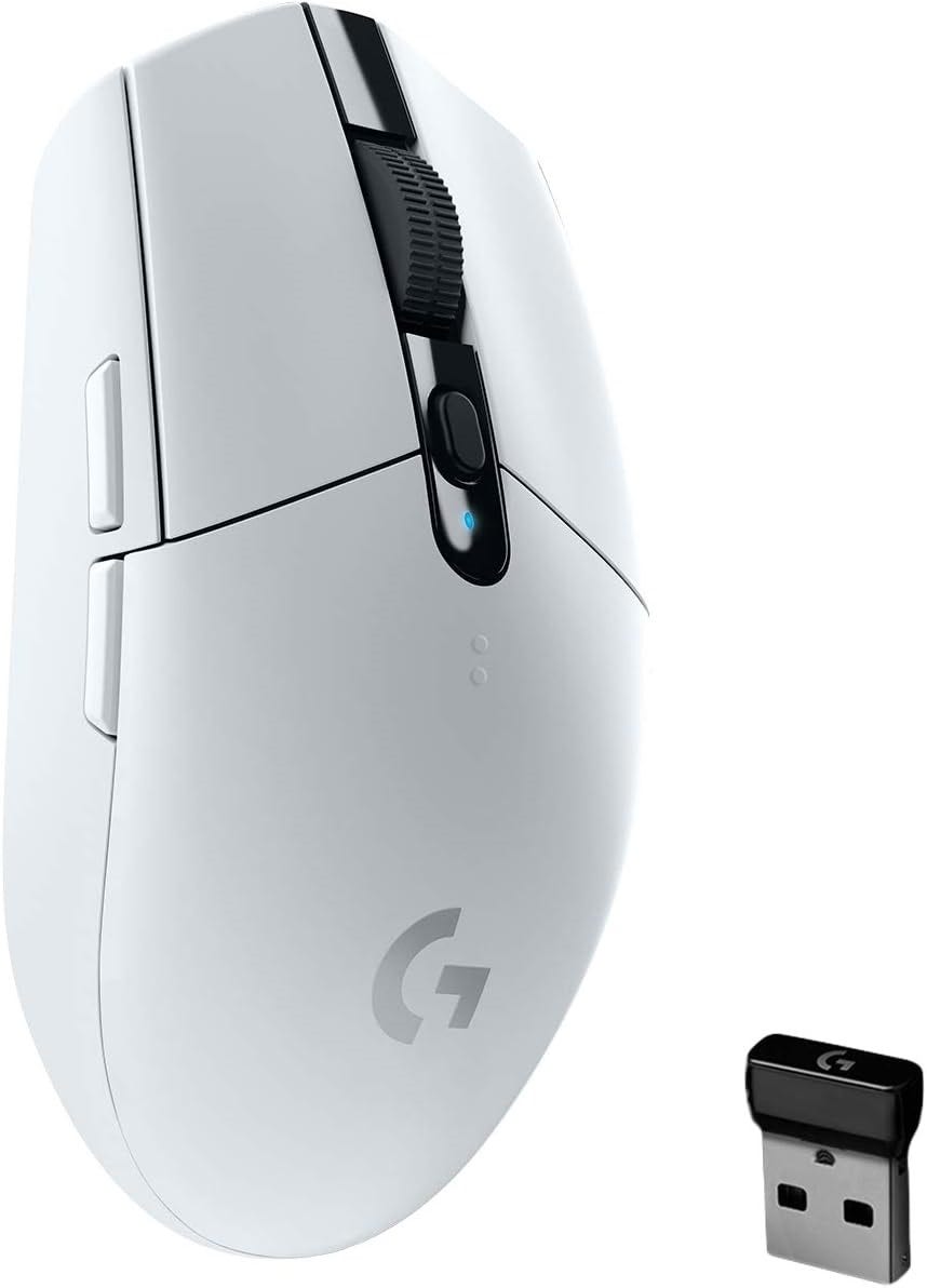 Logitech G305 LIGHTSPEED Wireless Gaming Mouse, White