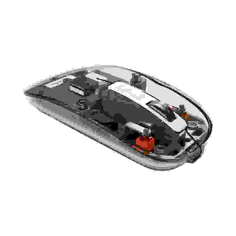 Max & Max MXM-T901 Transparent Mouse, White