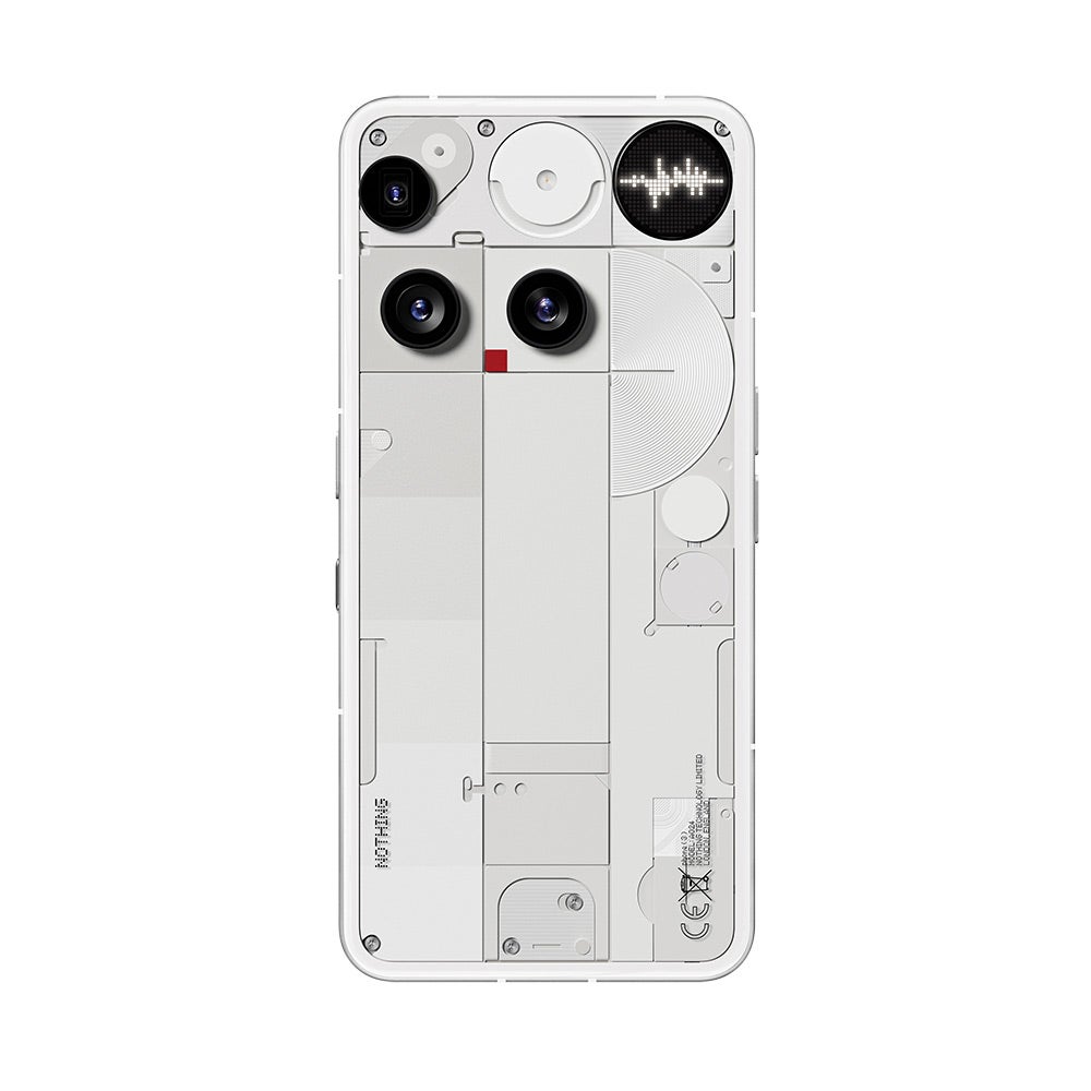 Nothing Phone 3 16GB 5G Smartphone, White, 512 GB