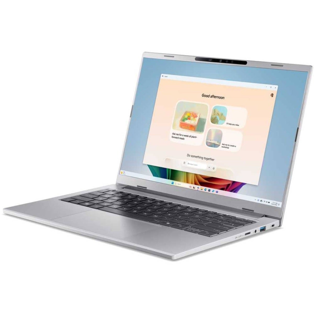 Acer Aspire Intel Core Ultra 7-256V 16GB RAM 1TB SSD Shared Graphics 14 inch WUXGA Windows 11 Home Laptop - Iron (A14-53M-72XV-NX.JNQEM.002) - Image 3