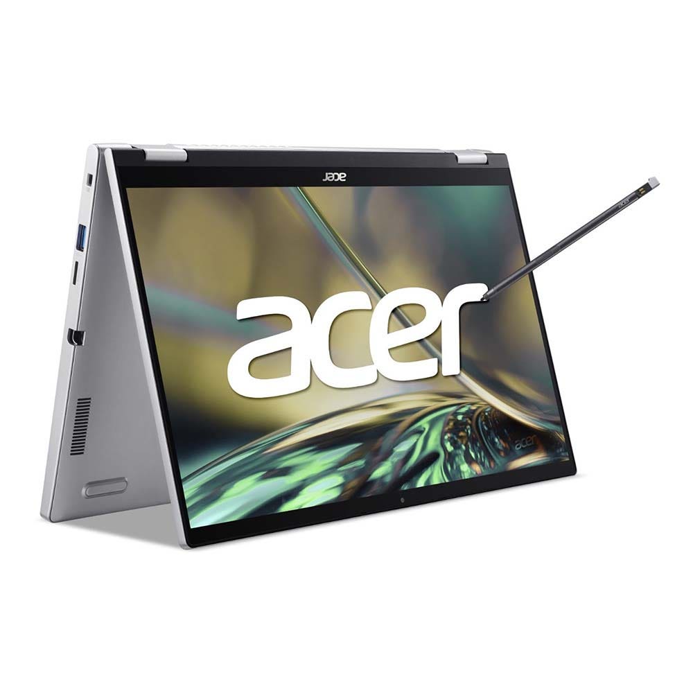 Acer Spin 3 NX.K0QEM.004 Intel Core i5-1235U 8GB RAM 512GB SSD Intel UHD Graphics 14" LCD Win11 Home Convertible Laptop - Silver (A3SPIN-NX.K0QEM.004)